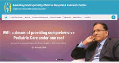 Desktop Screenshot of amardeepchildrenhospital.com